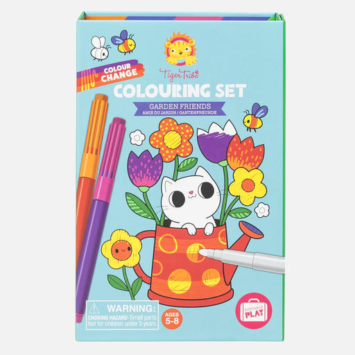Colour Change Colouring Set - Garden Friends - JKA Toys