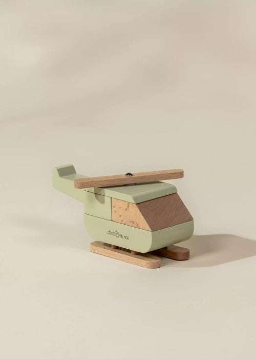 Wooden Helicopter