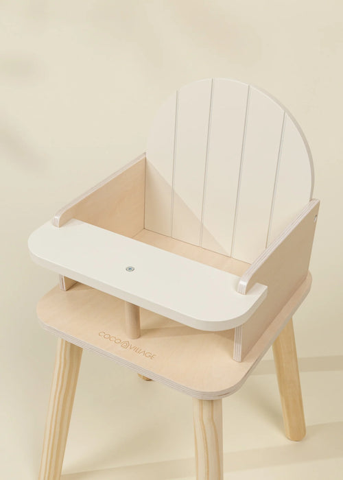 Wooden Dolls’ High Chair
