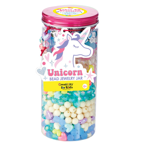 Unicorn Bead Jewelry Jar - JKA Toys