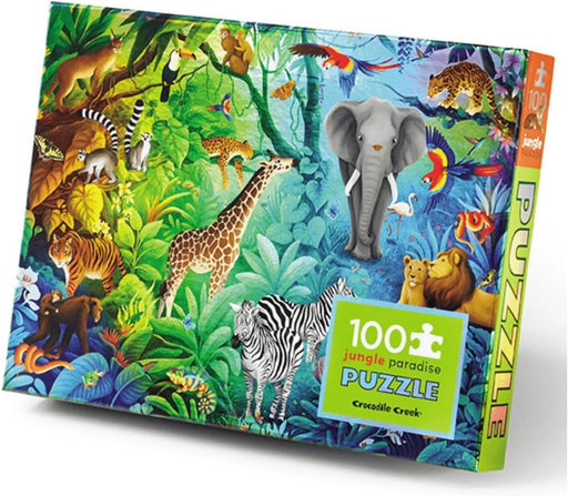 100 Piece Holographic Jungle Paradise Puzzle - JKA Toys