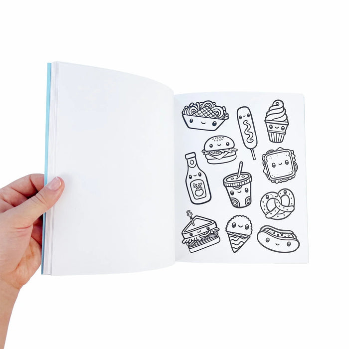 Kawaii Coloring Stickers Volume 1