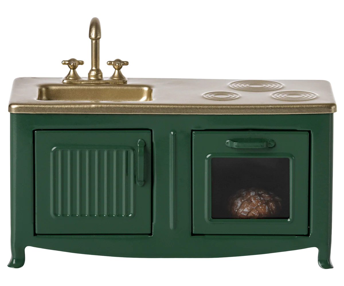 Maileg Kitchen, Mouse - Dark Green - JKA Toys