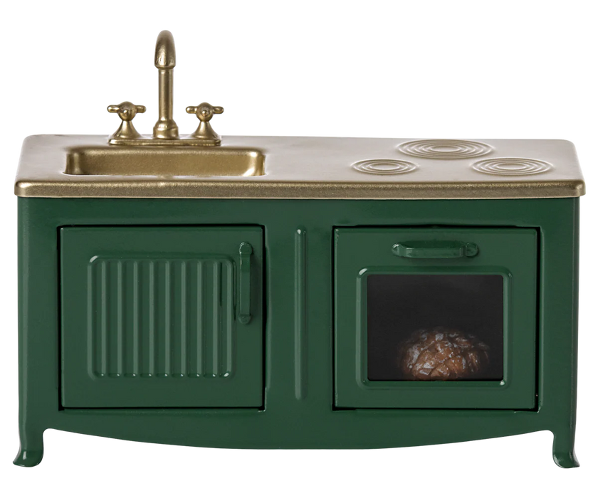 Maileg Kitchen, Mouse - Dark Green - JKA Toys