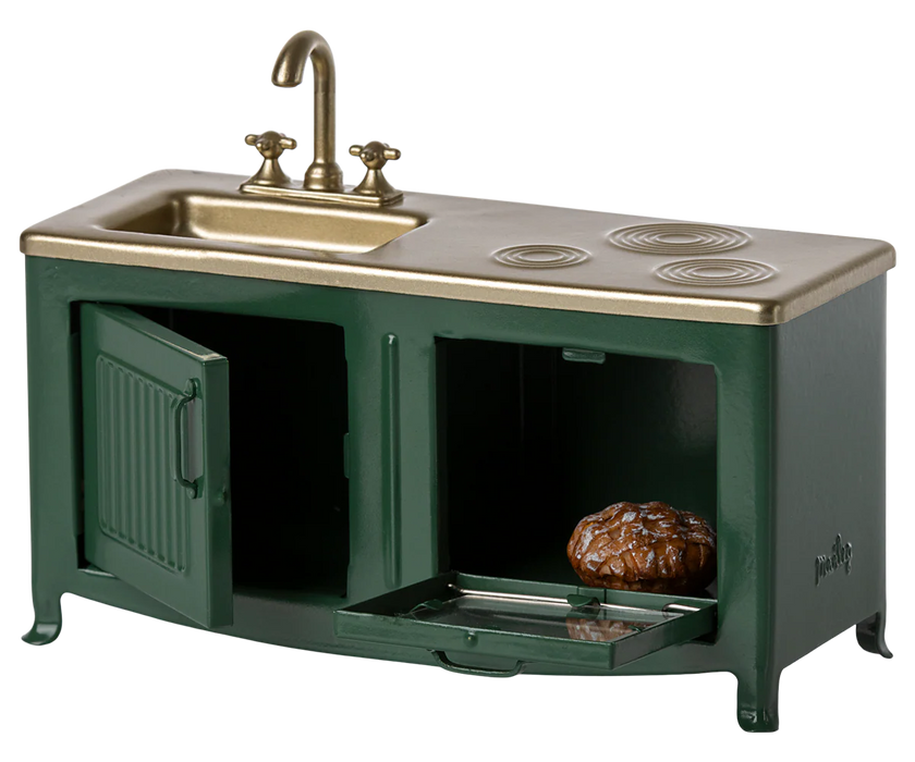 Maileg Kitchen, Mouse - Dark Green - JKA Toys