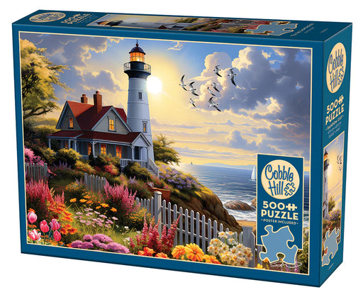 500 Piece To The Lighthouse Puzzle - JKA Toys