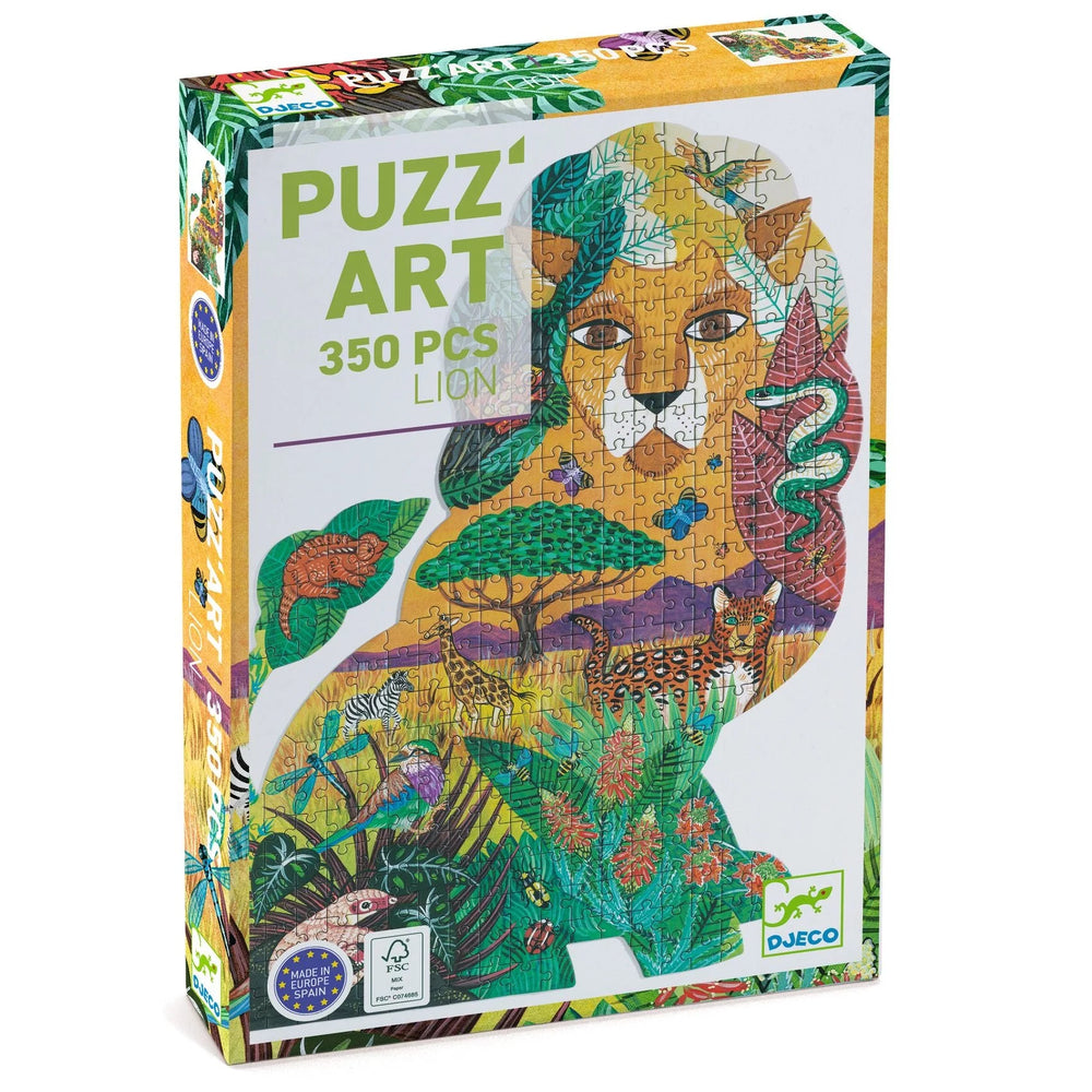 35 Piece Puzz-Art Lion Puzzle