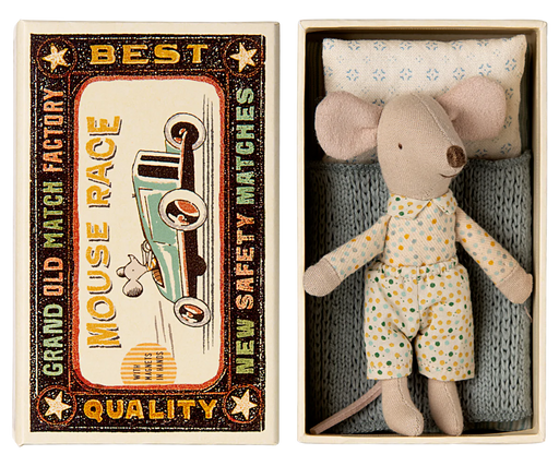 Little Brother Mouse in Matchbox - JKA Toys