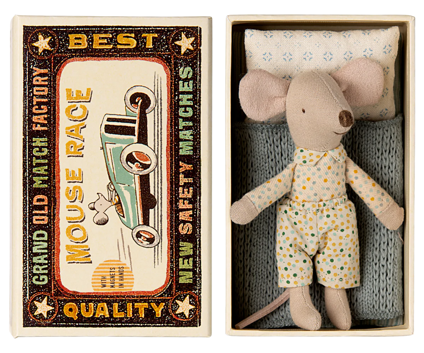 Little Brother Mouse in Matchbox - JKA Toys