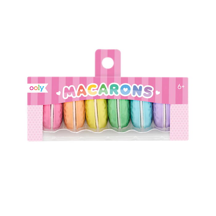 Macarons Vanilla-Scented Puzzle Erasers - JKA Toys