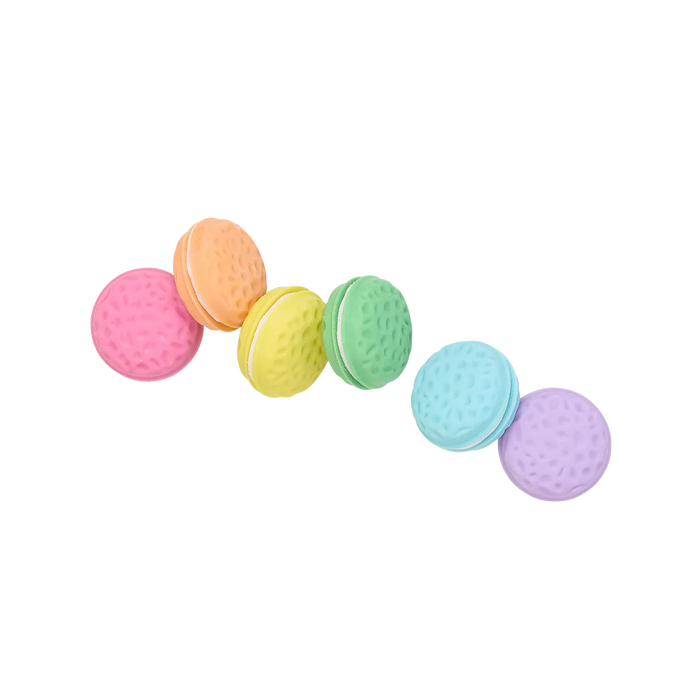 Macarons Vanilla-Scented Puzzle Erasers - JKA Toys