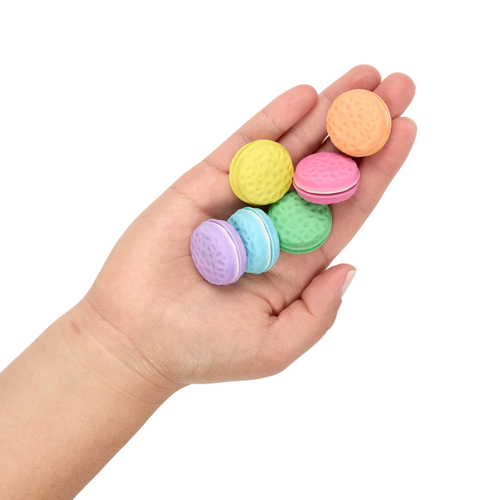 Macarons Vanilla-Scented Puzzle Erasers - JKA Toys