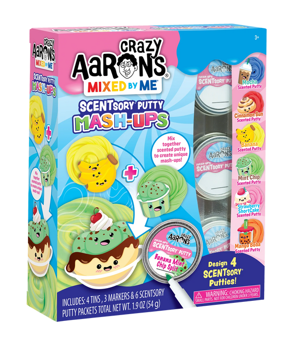 Crazy Aaron’s Mixed By Me Scentsory Putty Mash-Ups - JKA Toys