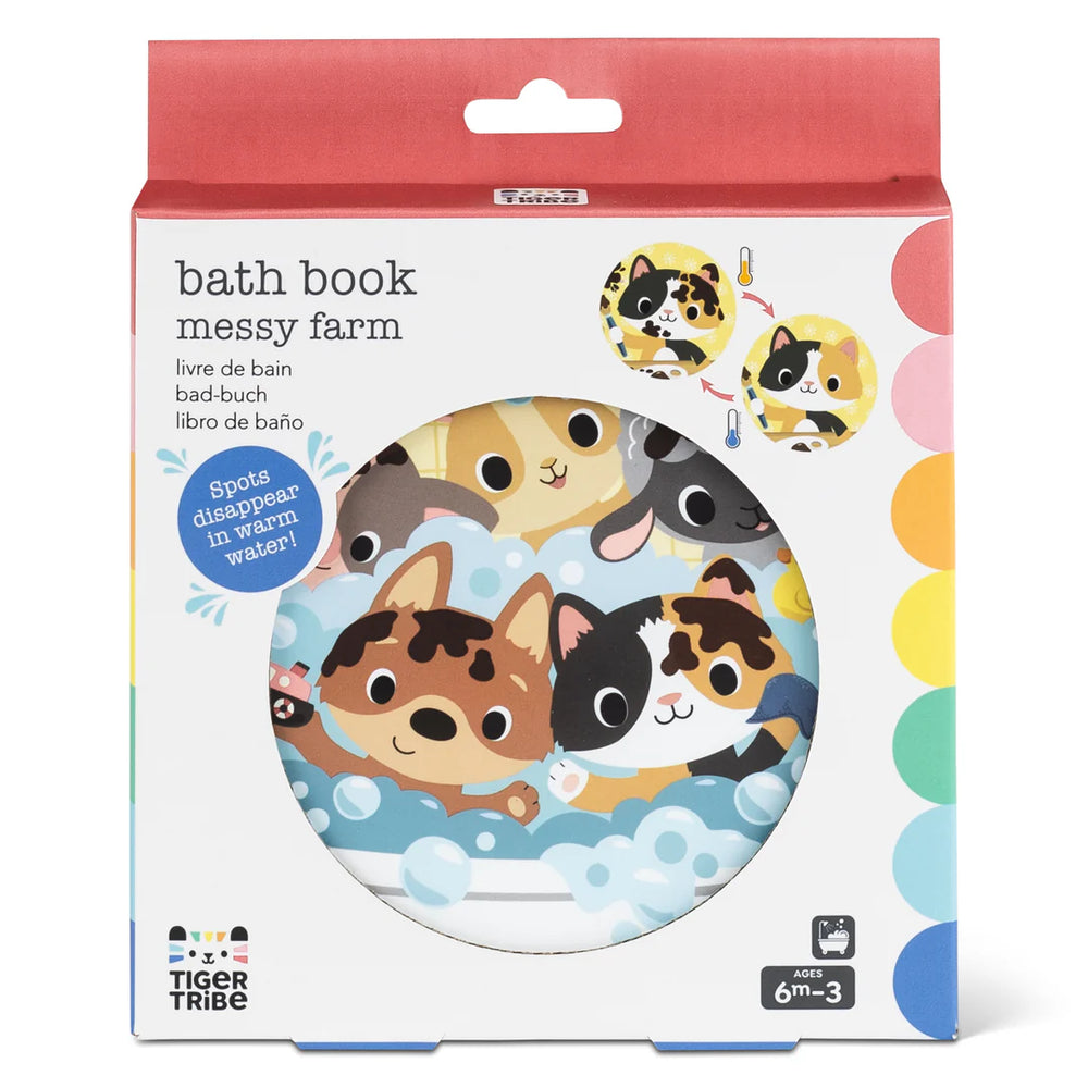 Messy Farm Bath Book - JKA Toys