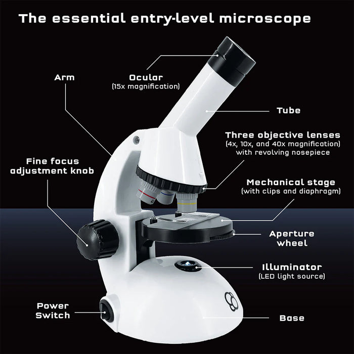 Microscope With Smartphone Adapter - JKA Toys