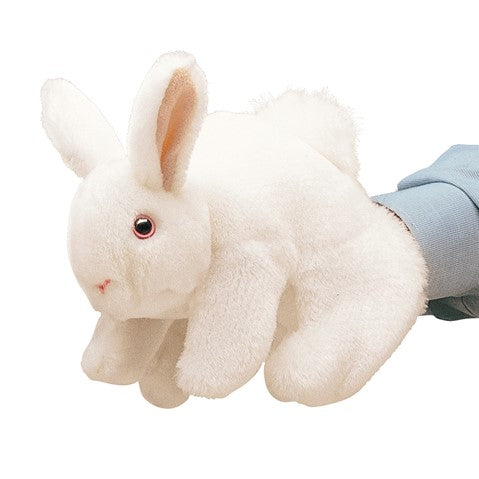 White Bunny Rabbit Puppet - JKA Toys