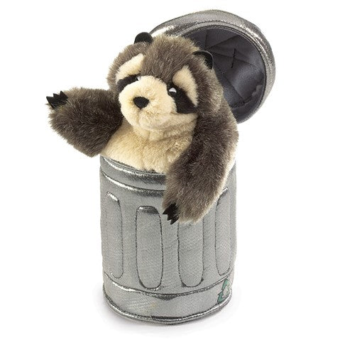 Raccoon in Garbage Can - JKA Toys