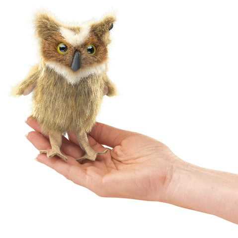 Great Horned Owl Finger Puppet - JKA Toys