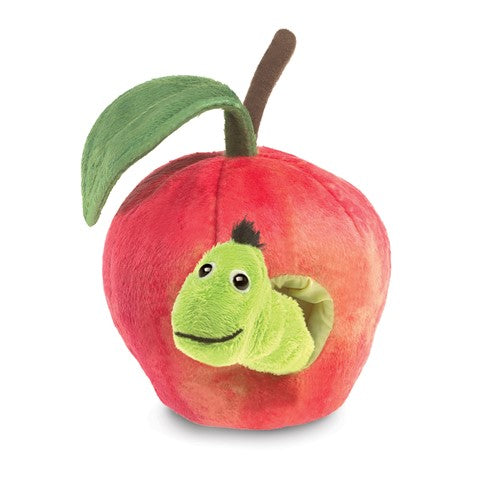 Worm In Apple Finger Puppet - JKA Toys