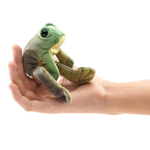Mini Sitting Frog Finger Puppet - JKA Toys