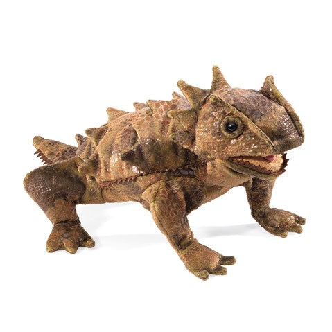 Horned Lizard Puppet - JKA Toys