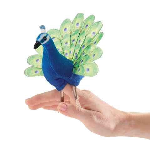 Mini Peacock Finger Puppet - JKA Toys