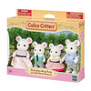 Calico Critters Marshmallow Mouse Family