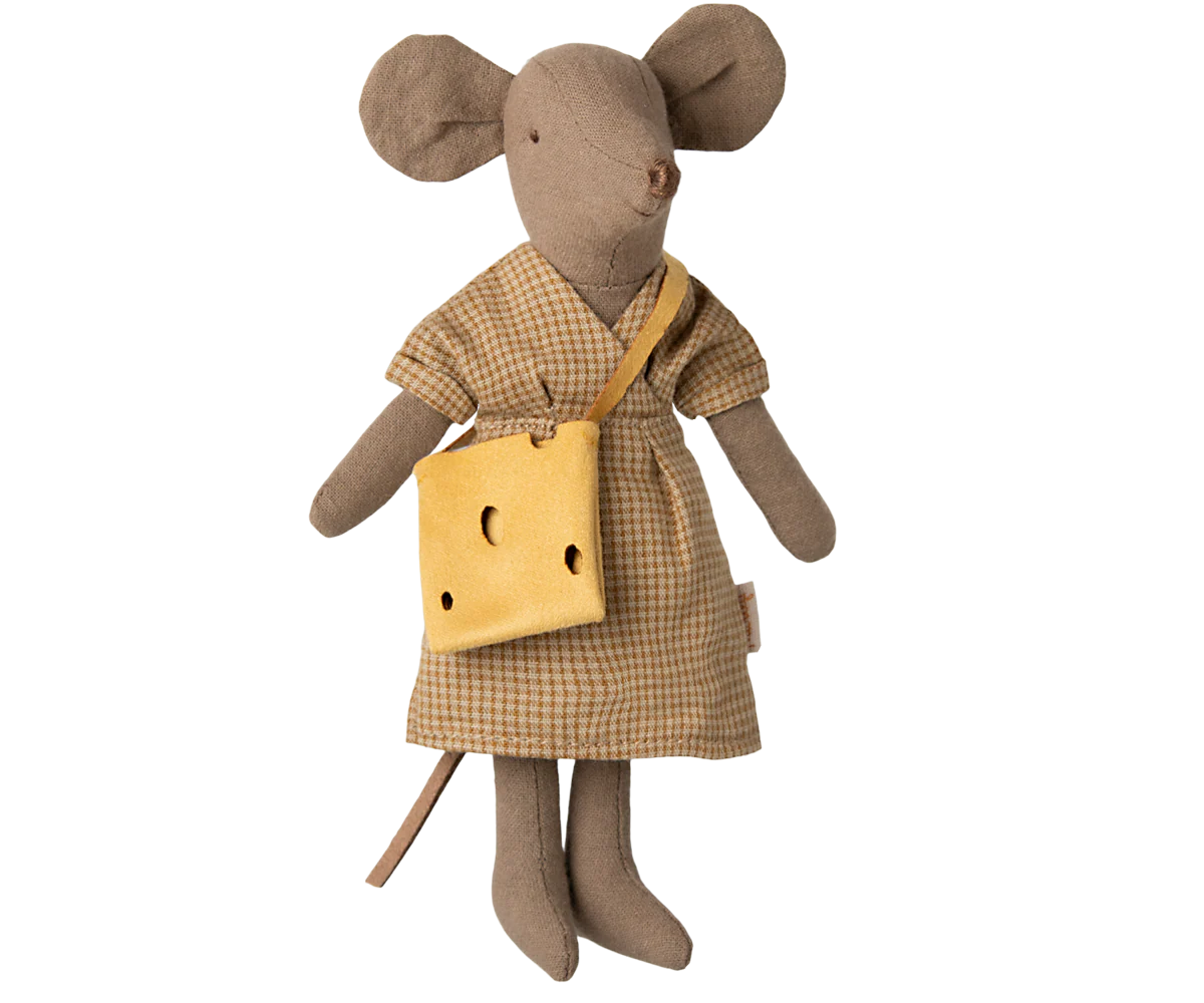 Maileg Mum Mouse - Light Brown - JKA Toys