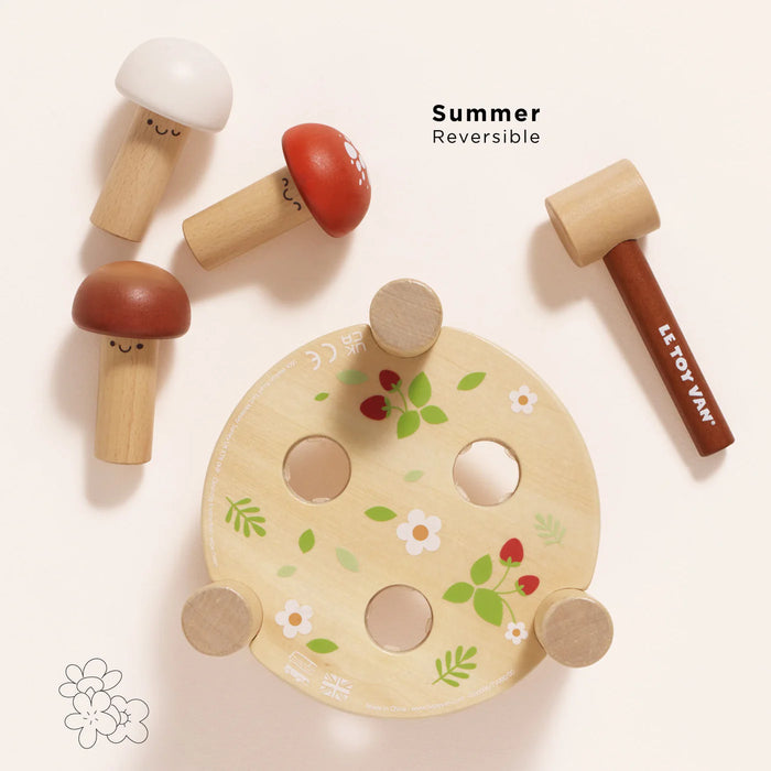 Woodland Mushroom Hammer Game - JKA Toys