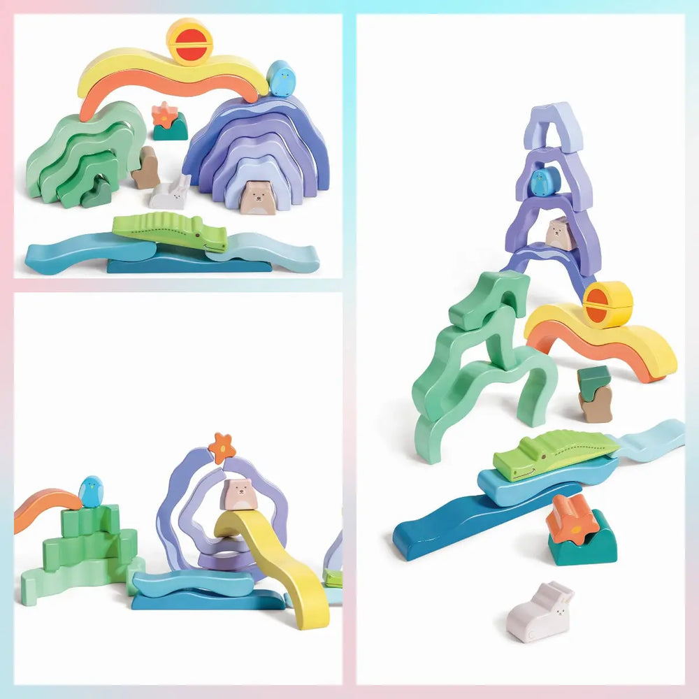 Nature Scene Stacking Blocks — JKA Toys