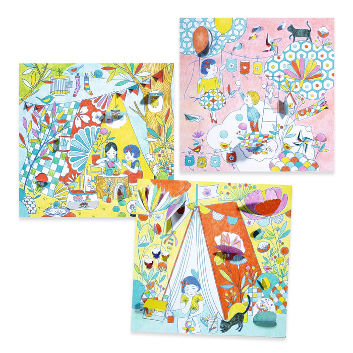 Nina’s Play Tents Coloring Sheets - JKA Toys