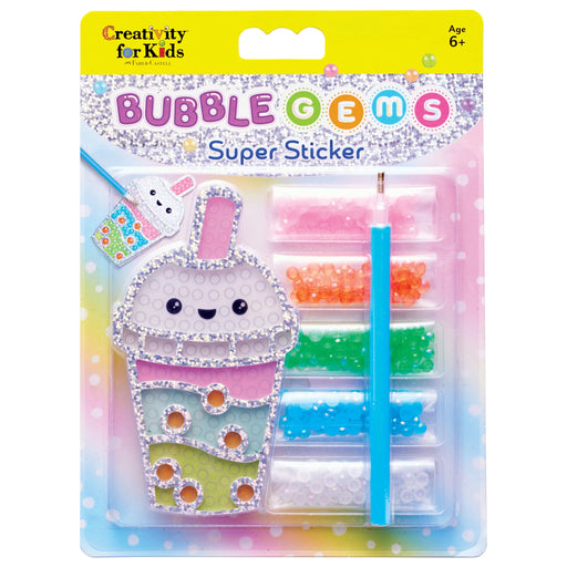 Bubble Gems Super Sticker: Bubble Tea