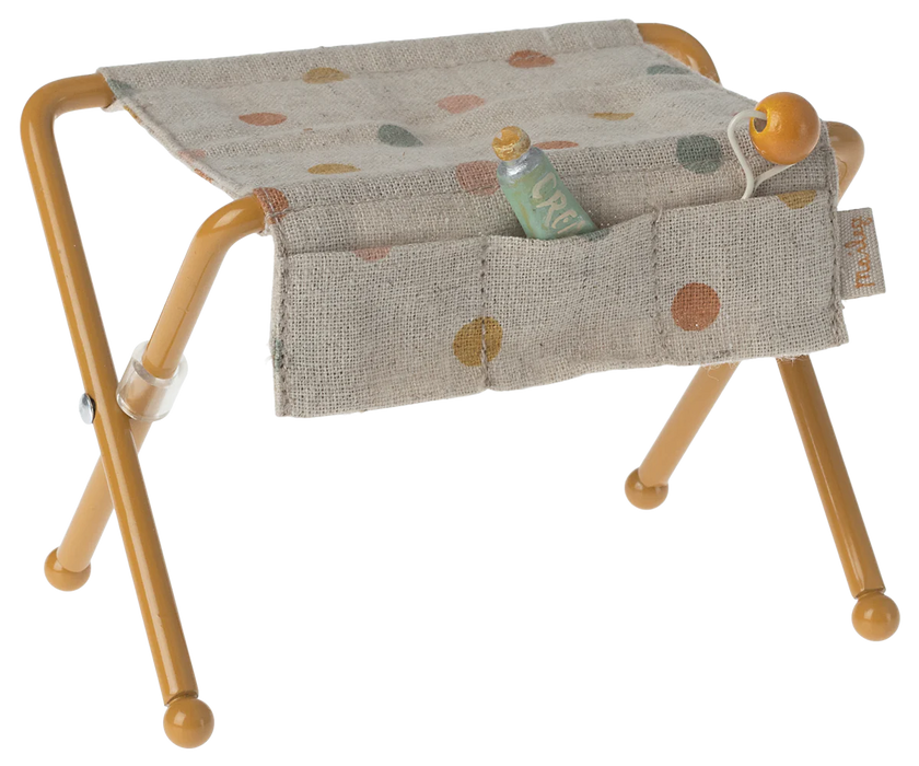 Maileg Nursery Table, Baby Mouse - Ocher - JKA Toys