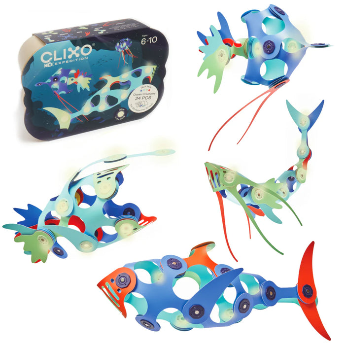 Clixo Ocean Creatures - JKA Toys