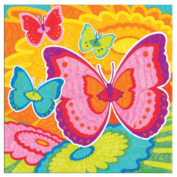 Color by Number Bloomin’ Butterflies - JKA Toys