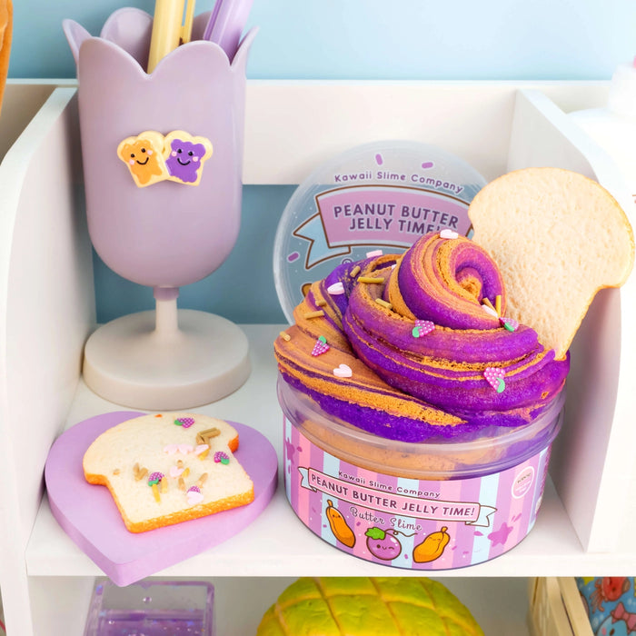 Peanut Butter Jelly Time! Butter Slime - JKA Toys