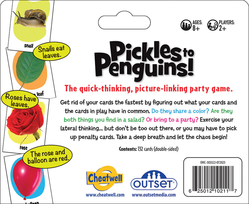 Pickles To Penguins! Travel Game - JKA Toys