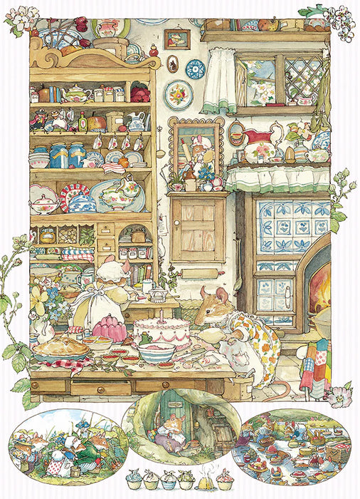 500 Piece Brambly Hedge Picnic Preparations - JKA Toys