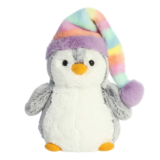 Pom Pom Penguin Rainbow Hat