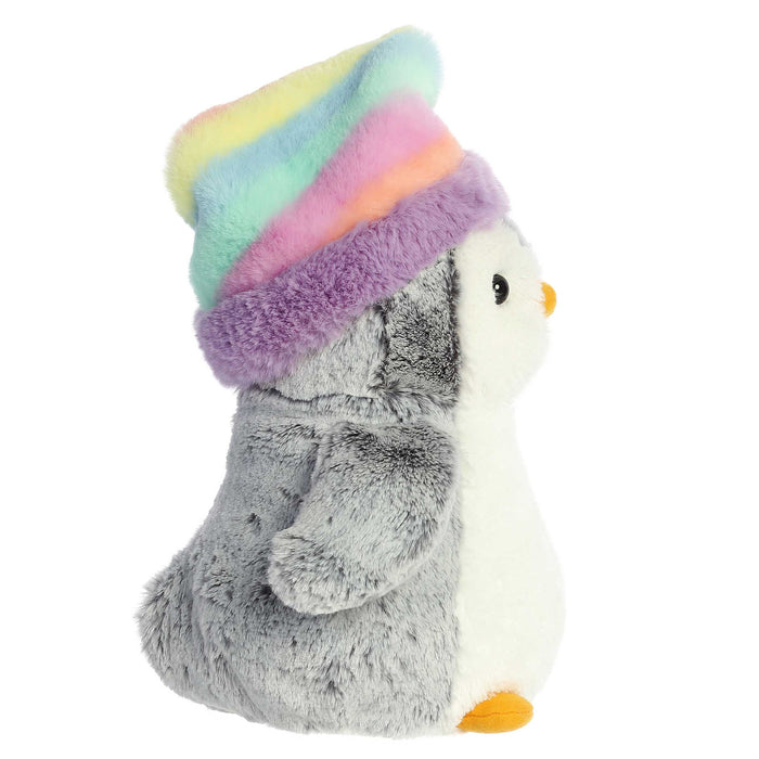 Pom Pom Penguin Rainbow Hat