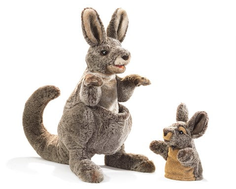 Kangaroo with Joey Puppet - JKA Toys
