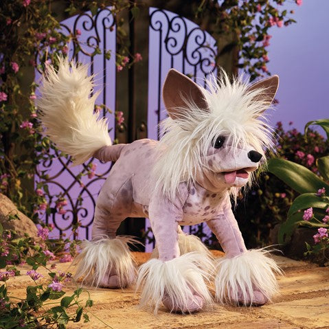 Chinese Crested Dog Puppet