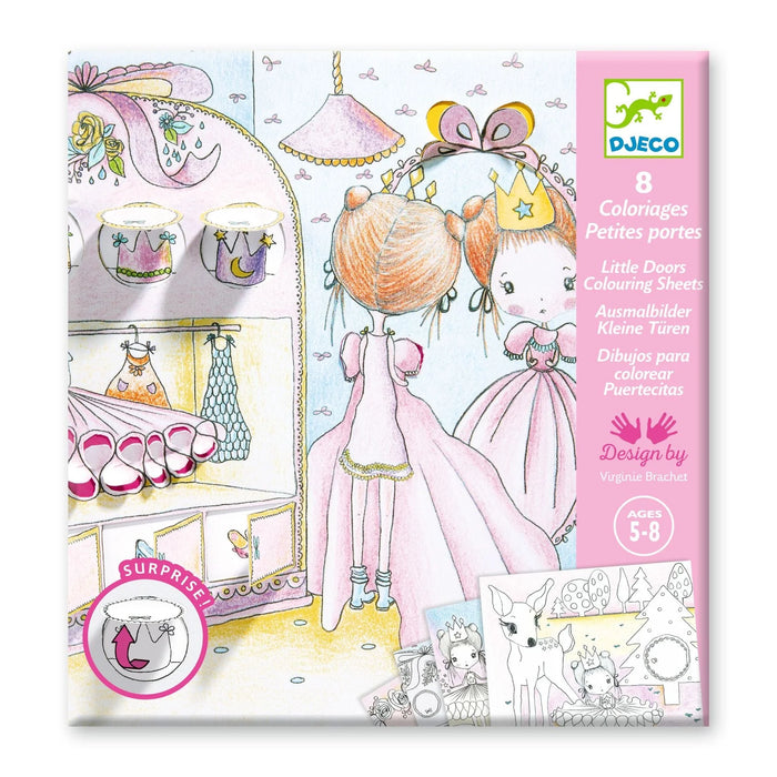 Pupi’s Little Doors Coloring Sheets - JKA Toys