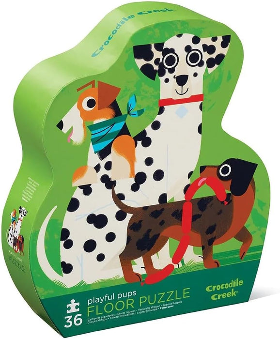 36 Piece Playful Pups Floor Puzzle - JKA Toys