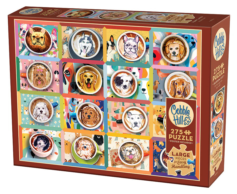 275 Piece Puppy Lattes Puzzle - JKA Toys