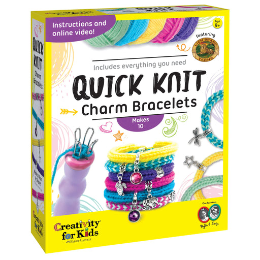 Quick Knit Charm Bracelets - JKA Toys