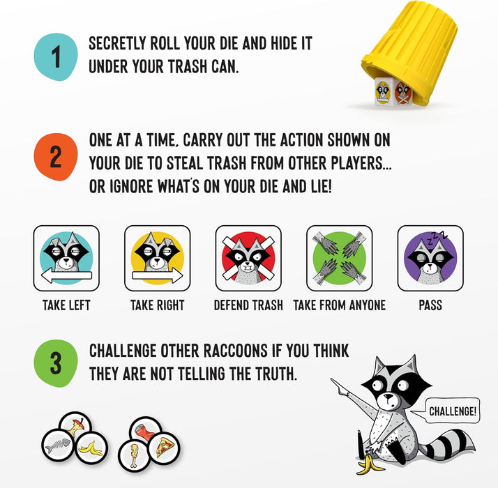 Lying, Cheating Raccoons