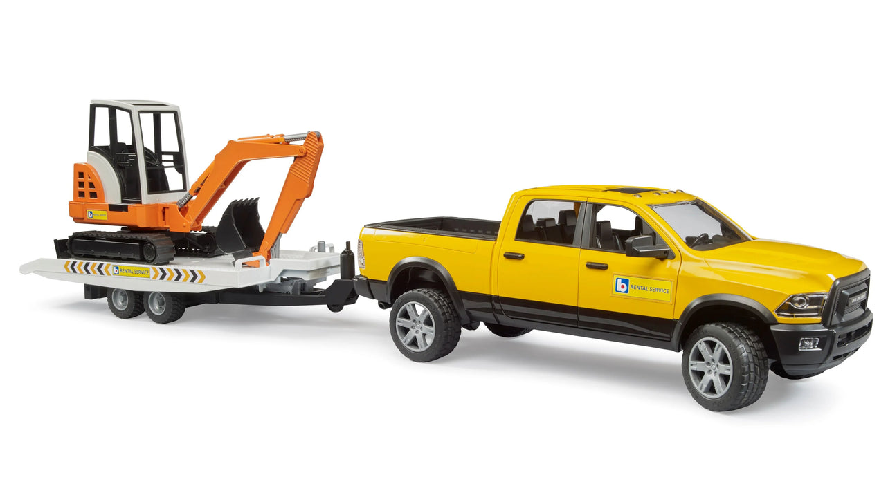 RAM Rental Truck & Excavator - JKA Toys