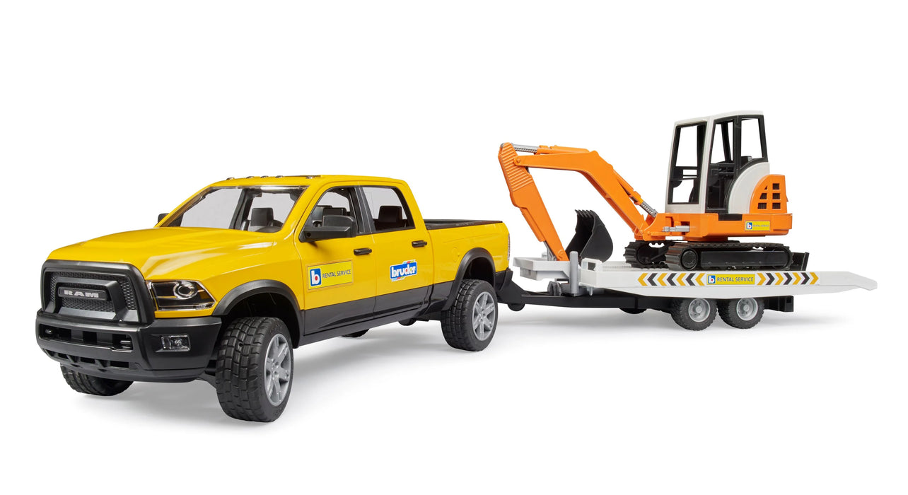 RAM Rental Truck & Excavator - JKA Toys