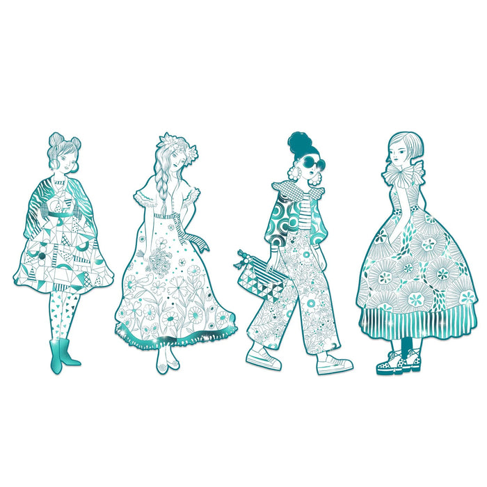 Les Demoiselles Fashion Coloring - Rebekka & Friends